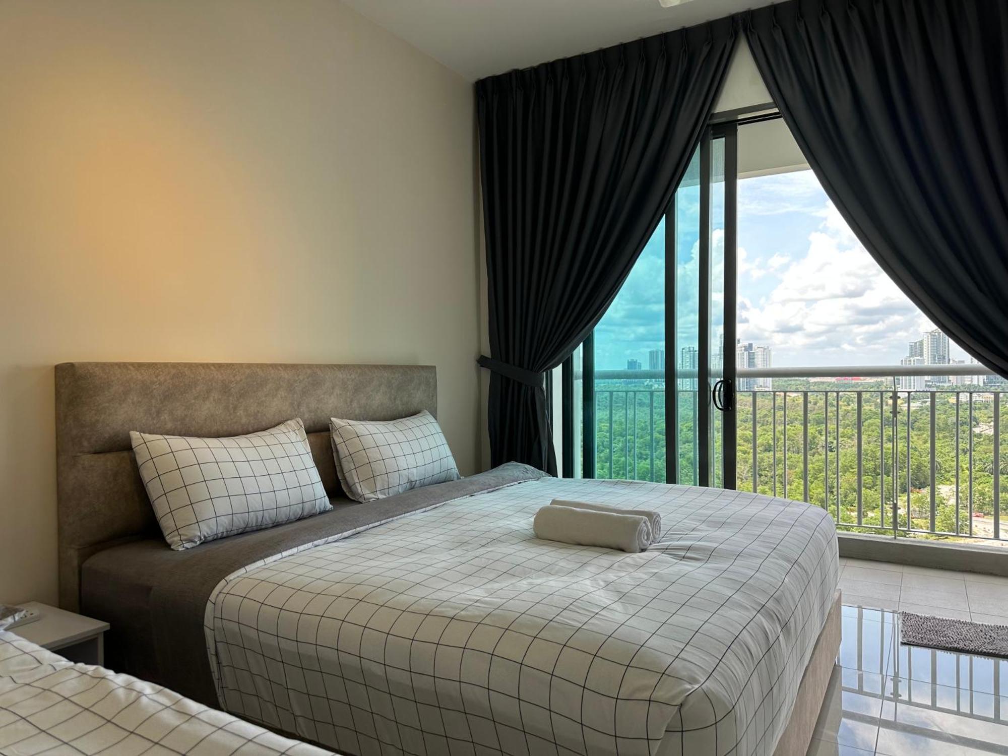 Teega Suites Puteriharbour By Wp Homestay Johor Bahru Rom bilde