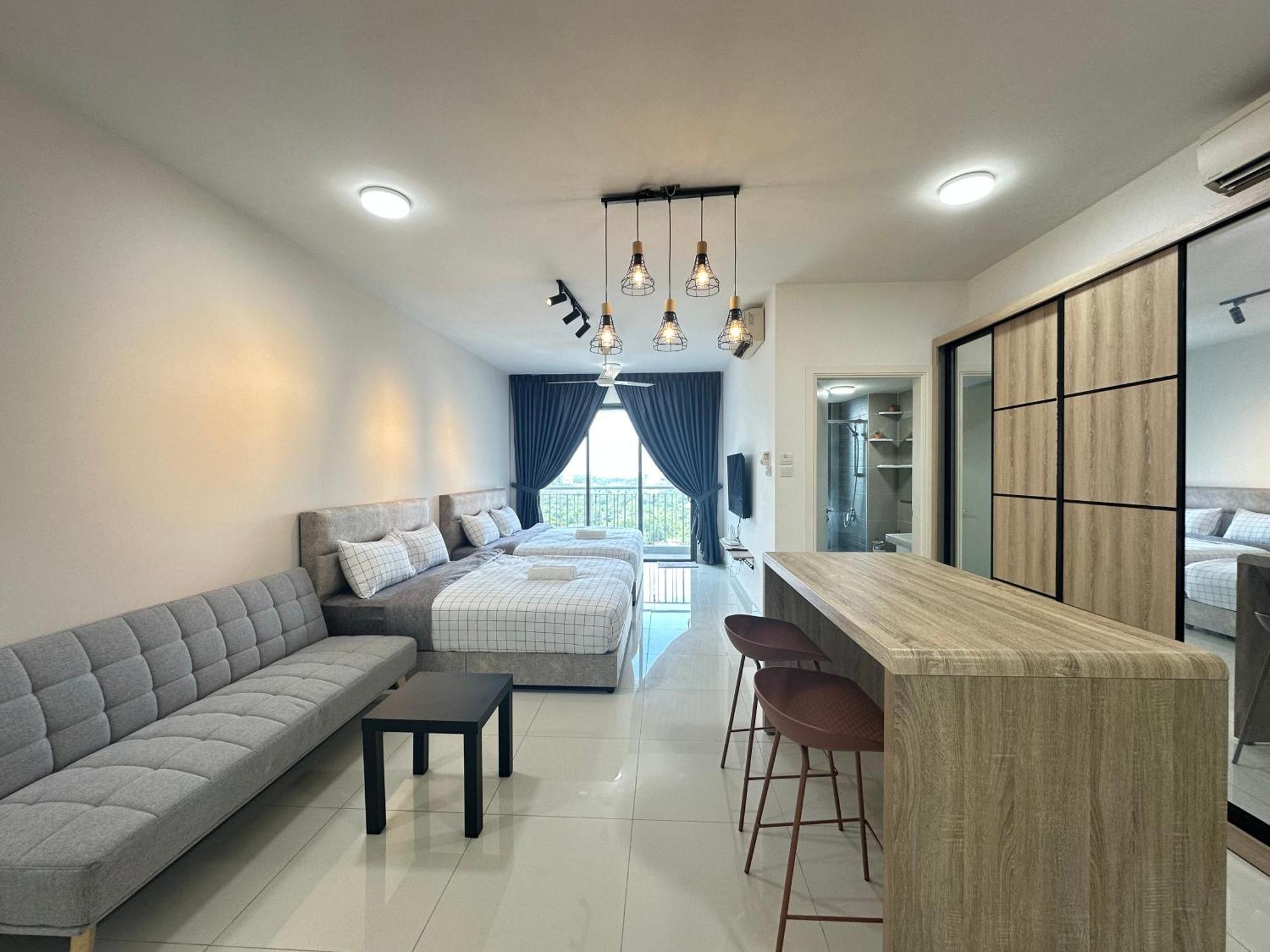 Teega Suites Puteriharbour By Wp Homestay Johor Bahru Rom bilde