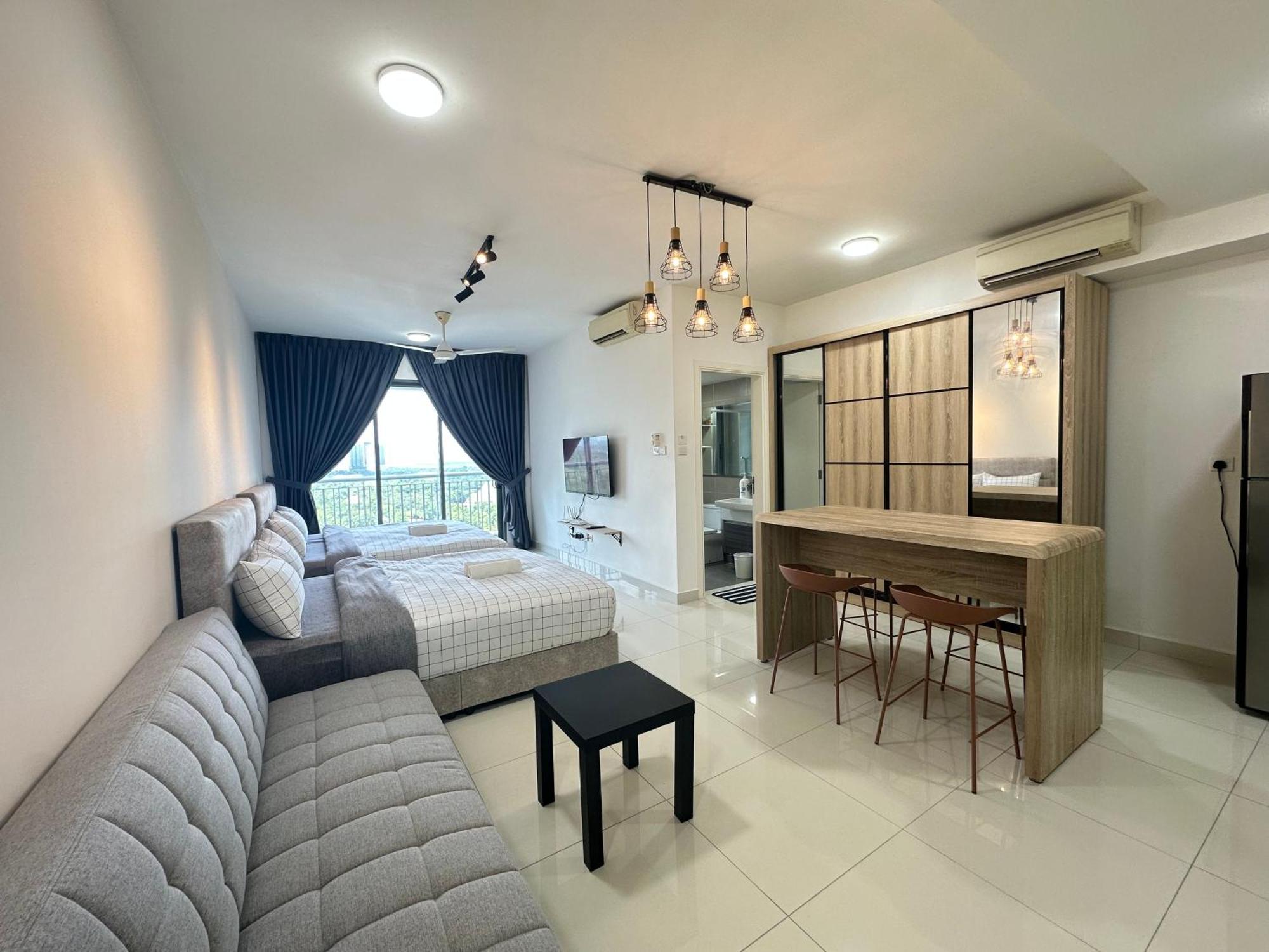 Teega Suites Puteriharbour By Wp Homestay Johor Bahru Rom bilde